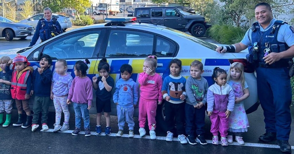 Police at our Early learning Centre Auckland